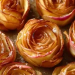 Baked Apple Roses 4 Baked Apple Roses