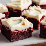 Red Velvet Cookie Bars 5 Red Velvet Cookie Bars