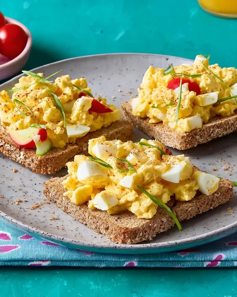 Simple Egg Salad 3 Boiling eggs for simple egg salad on a stovetop