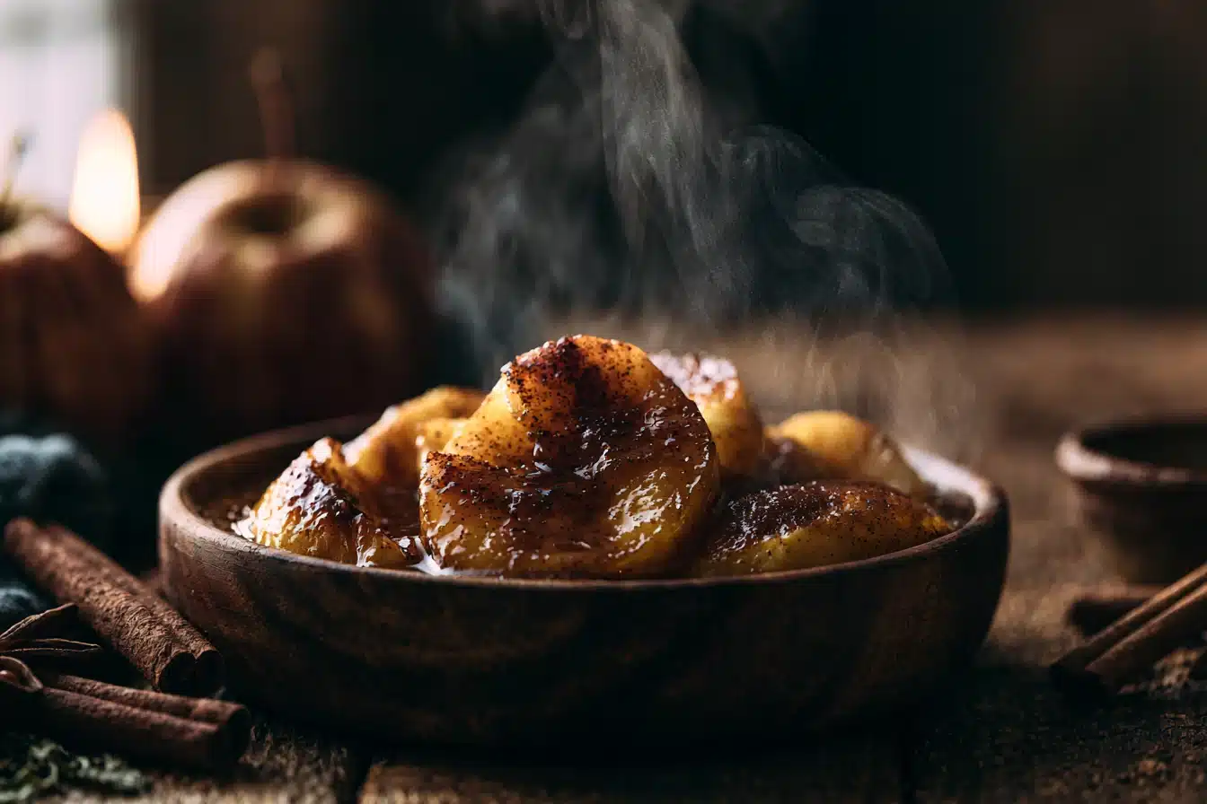 Maple Cinnamon Roasted Apples 3 Maple Cinnamon Roasted Apples