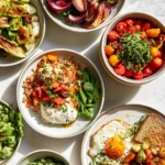 Meal Prep High Protein Made Easy: 7 Days of Flavorful Fuel 2 A variety of meal prep high protein recipes in containers