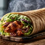 Spicy Chipotle Chicken Wraps 3 spicy chipotle chicken wraps