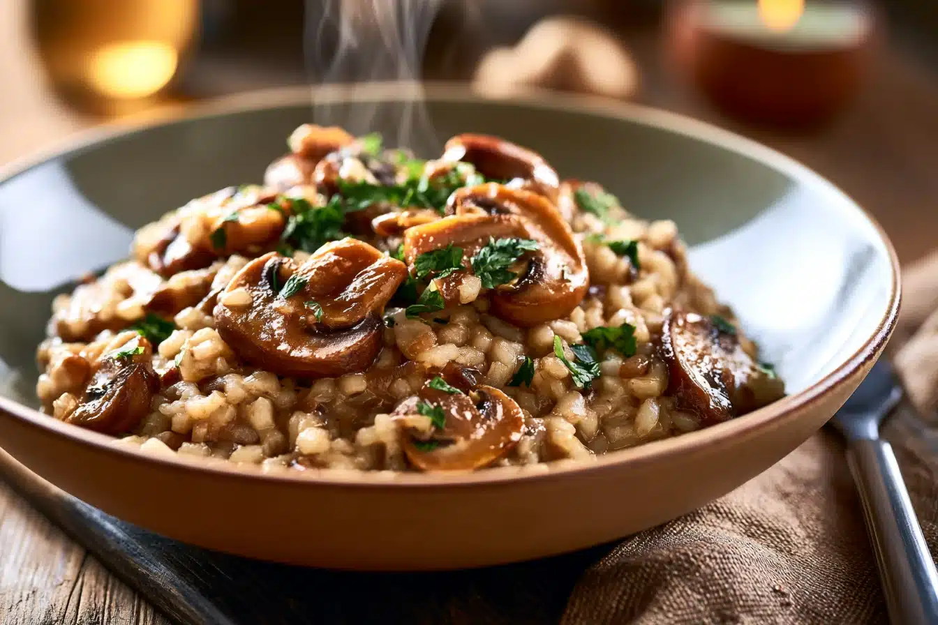 Creamy Mushroom Risotto Recipe 2 Creamy Mushroom Risotto Recipe